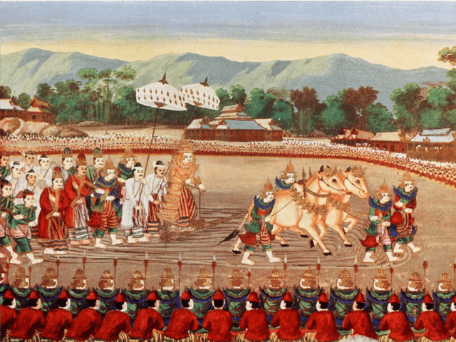 Royal Ploughing Ceremony in Bangkok